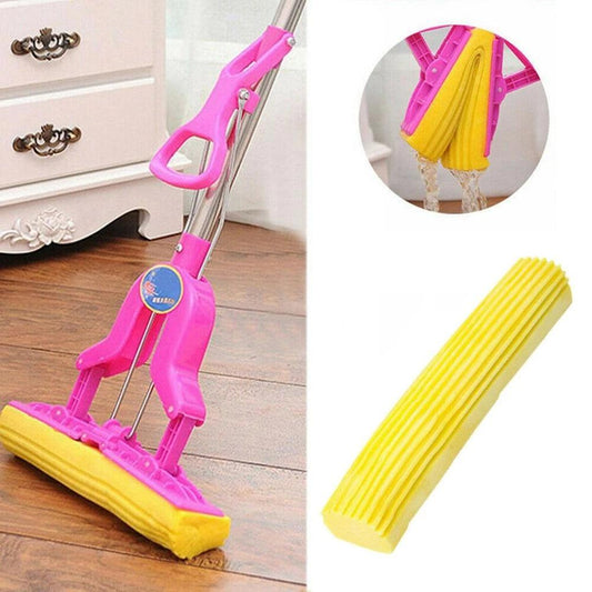 Multi-Purpose Folding Magic Sponge Mop – Quick Dry, Super Absorbent & Hands-Free Cleaning Solution 🧽✨ - All in one shop