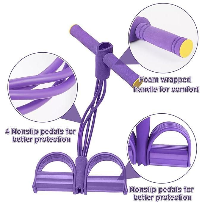 Yoga Pedal Puller Resistance Band – Full Body Workout Tool | Stretch, Tone & Strengthen Anywhere