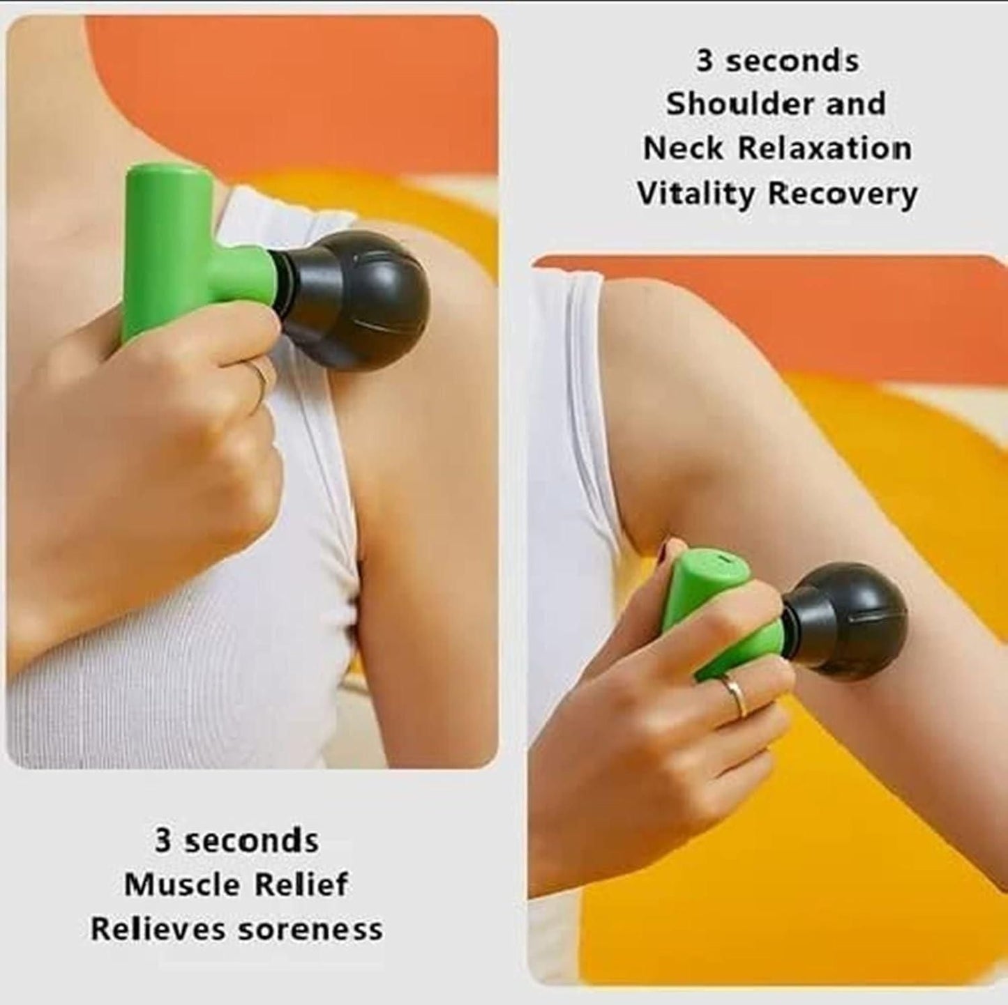 Mini Facial Gun™ – Deep Muscle Pain Relief & Relaxation Massager 💆♂️💆♀️