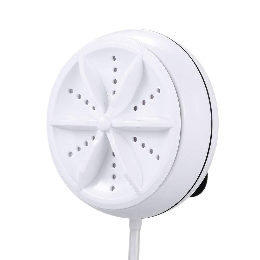 2-in-1 Mini Washing Machine – Portable Ultrasonic Rotating Turbine Washer | Perfect for Travel, Small Clothes & Daily Use
