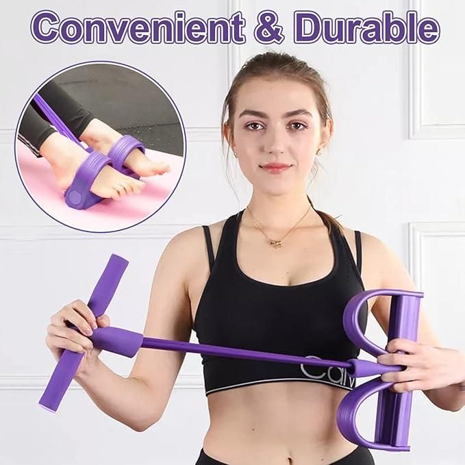 Yoga Pedal Puller Resistance Band – Full Body Workout Tool | Stretch, Tone & Strengthen Anywhere