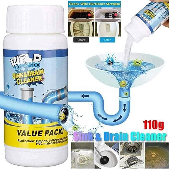 🚿 Drain Blockage Cleaner – Fast, Safe & Instant Clog Solution | Kitchen, Bathroom & Washing Machine