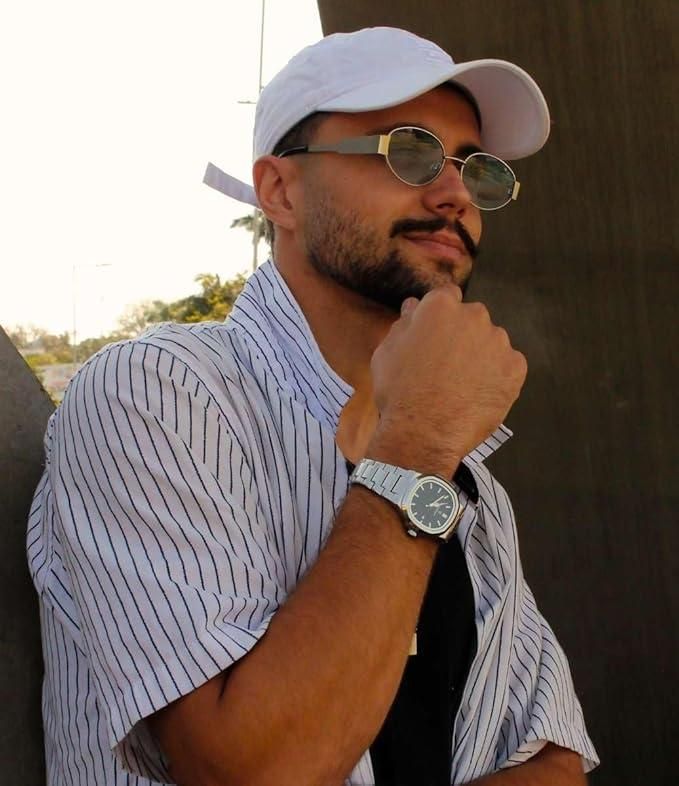 Luxury Stainless Steel Analog Watch for Men | Premium Look, Waterproof, Stylish & Durable Design