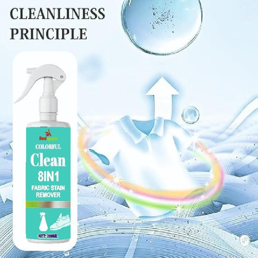 “Power Clean™ Fabric Stain Remover – Removes Tough Stains Instantly (Pack of 2)” 400ml - All in one shop