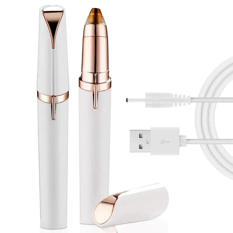 Flawless Eyebrow Trimmer for Women – Safe, Painless & Portable Beauty Tool