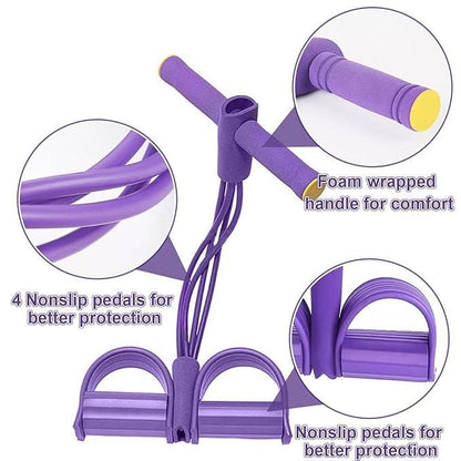 Yoga Pedal Puller Resistance Band – Full Body Workout Tool | Stretch, Tone & Strengthen Anywhere