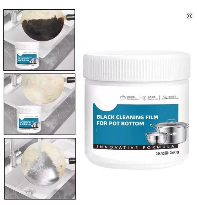 Powerful Burnt Residue Remover Paste for Cookware 100gm Each  (Pack of 2) - All in one shop