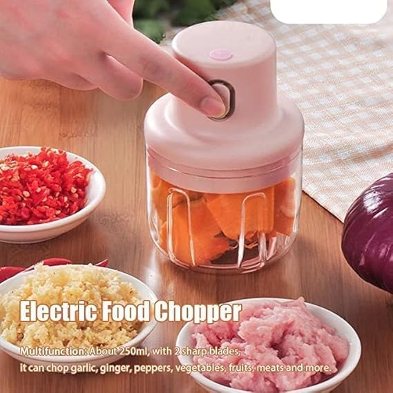 "Smart Kitchen Chopper - Electric Vegetable Cutter for Daily Cooking"