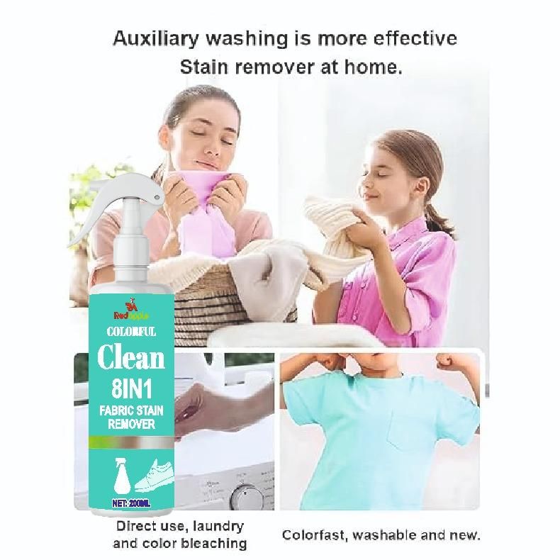 “Power Clean™ Fabric Stain Remover – Removes Tough Stains Instantly (Pack of 2)” 400ml