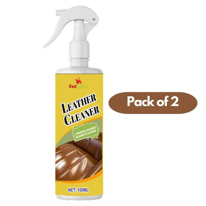 Premium Leather Cleaner & Shine Spray (Pack of 2) – Instant Clean & Protect - All in one shop