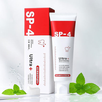 SP-4 Brightening Ultra Whitening & Stain Removing Toothpaste (PACK OF 2)