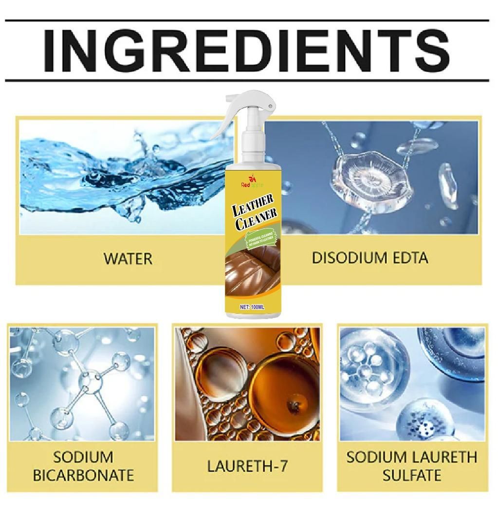 Premium Leather Cleaner & Shine Spray (Pack of 2) – Instant Clean & Protect - All in one shop