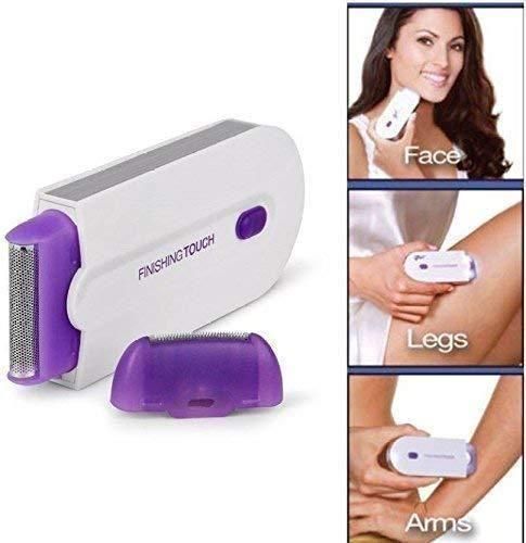 Finishing Touch Painless Hair Remover | Facial & Body Trimmer for Men & Women