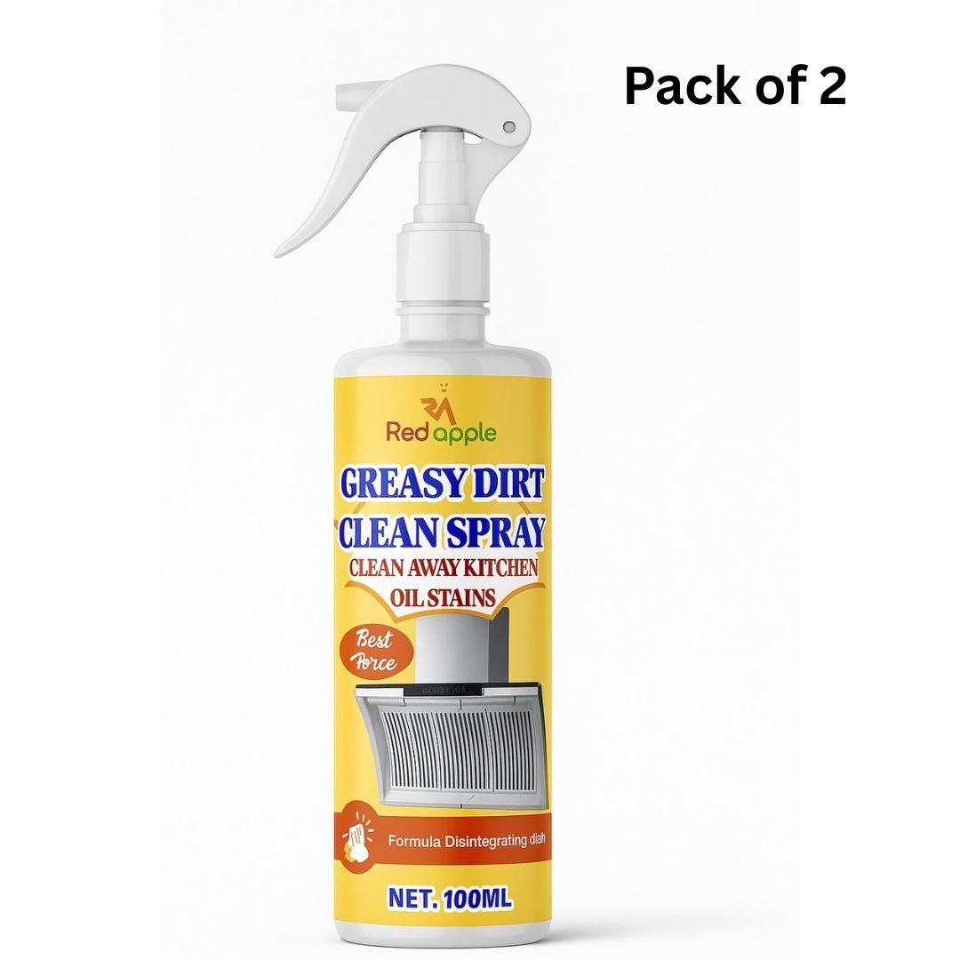 Greasy Dirt Clean Spray (Pack of 2) – Instant Kitchen Cleaner - All in one shop