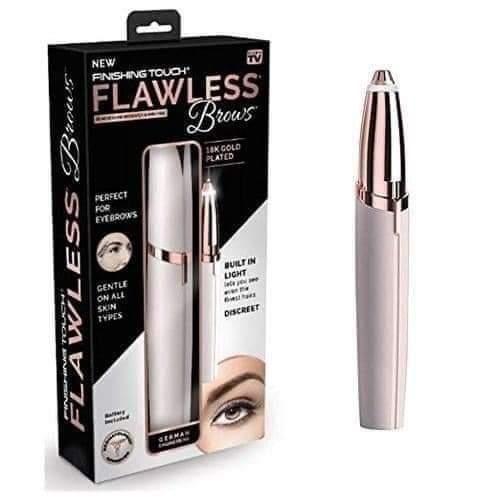 Flawless Eyebrow Trimmer for Women – Safe, Painless & Portable Beauty Tool