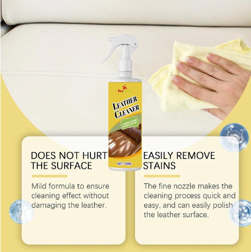 Premium Leather Cleaner & Shine Spray (Pack of 2) – Instant Clean & Protect - All in one shop