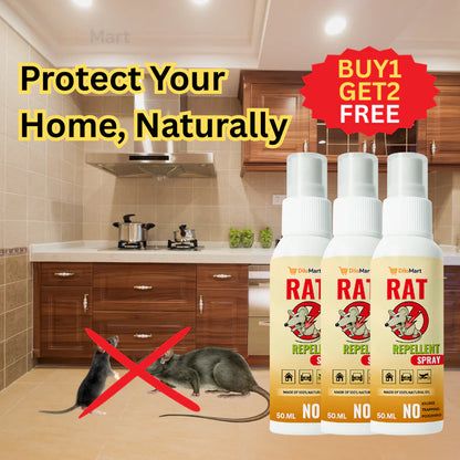 Rat Repellent Spreay 50ML (Pack of 3) - All in one shop