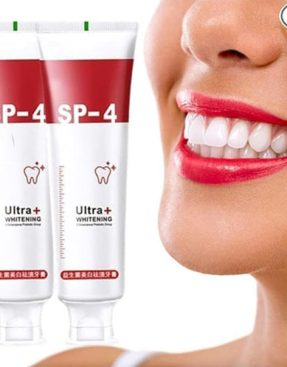SP-4 Brightening Ultra Whitening & Stain Removing Toothpaste (PACK OF 2)