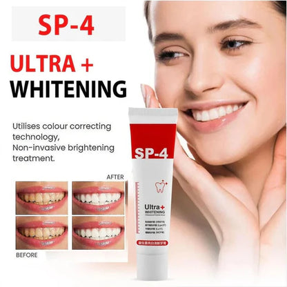 SP-4 Brightening Ultra Whitening & Stain Removing Toothpaste (PACK OF 2)