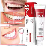 SP-4 Brightening Ultra Whitening & Stain Removing Toothpaste (PACK OF 2)